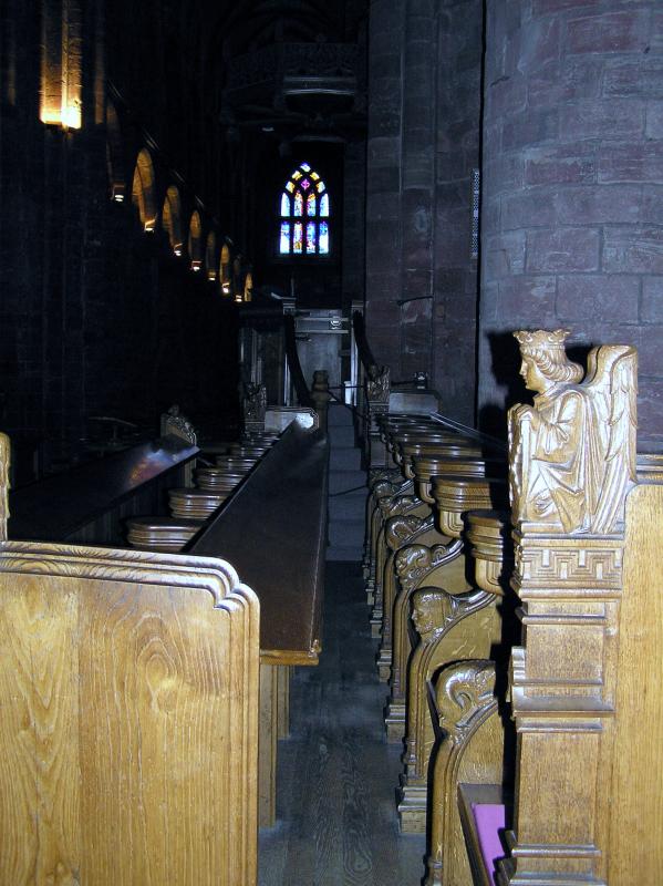 View from the Choir St Magnus Church - Kirkwall