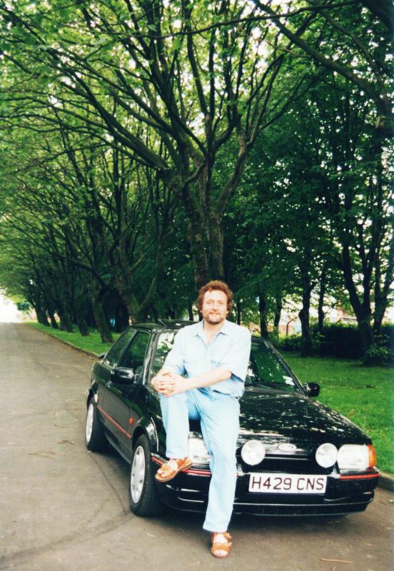 My first car pose