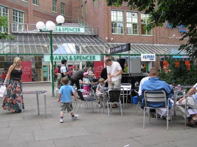 York - Outside Marks and Spencers