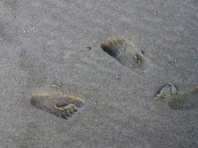 Nairn - Foorprint in the Sand