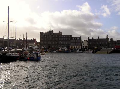A  View Across Kirkwall harbour - Orkney