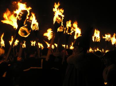 Burning Torches - Shetland