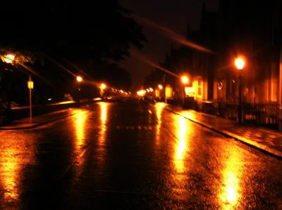 Street darkness