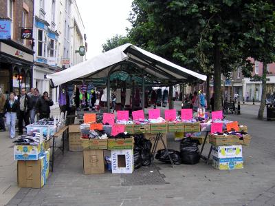 Parliament Street Market stall