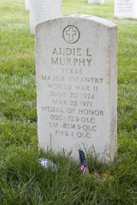 Audie Murphy's Grave at ANC