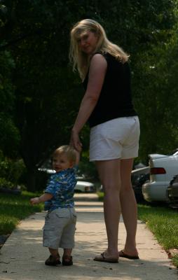 Mom and Carson