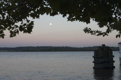 Moon over the Potomac