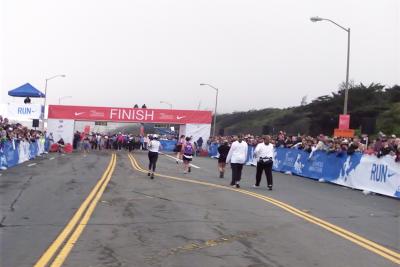 Nike Marathon:  San Francisco, CA - 10/23/05