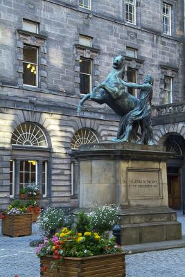 Courtyard of City Chamber of Edinburgh