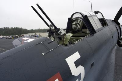 SBD Douglas Dauntless Dive Bomber, Tail Gun Position