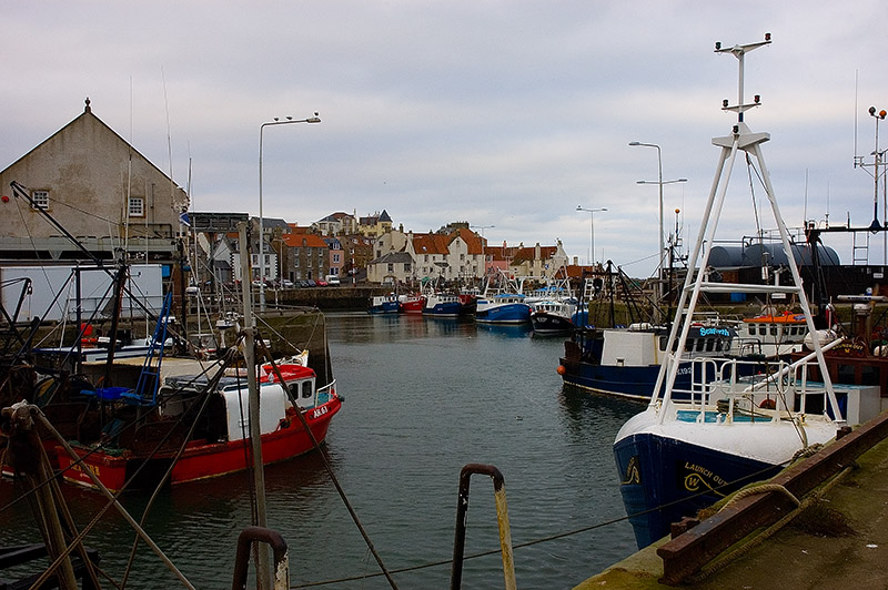 Pittenweem Harbour.