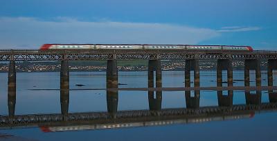 254 Train On Bridge.