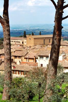 Scene in Tuscany