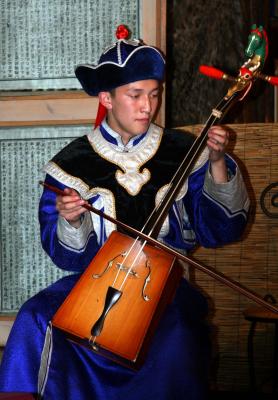 HorseHead Mongolian Instrument Called Morin Khour