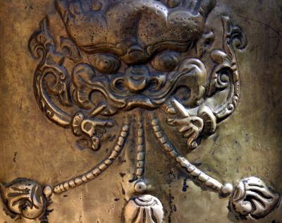 CloseUp of PrayerWheel