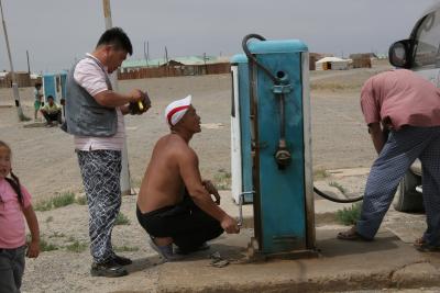 Gassing UP in GobiVillage