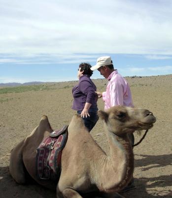 Annwithsecondcamelriding