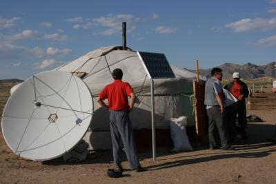 SatelliteGer and Solar Panel