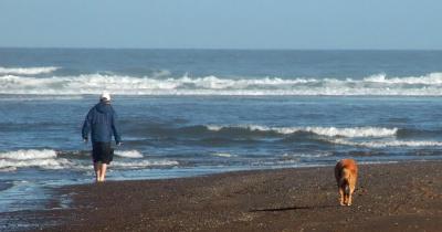 Walking on the Beach