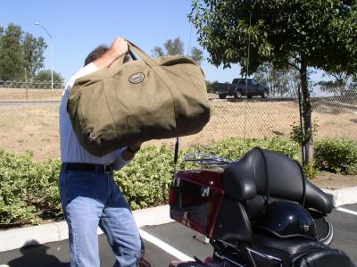 Second Day on the Road-Packing up