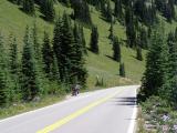 Parked at an alpine meadow