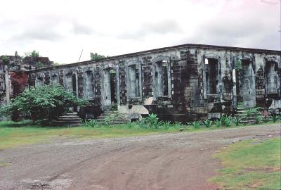 Part of the ruins in Intramuros