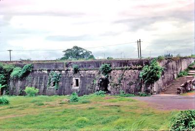 Part of the wall of Intramuros that served as a dungeon