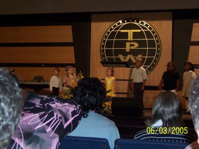 Ben's graduating class (New Life Child Development Center)