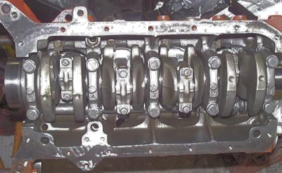 '93 block; crank and pistons in