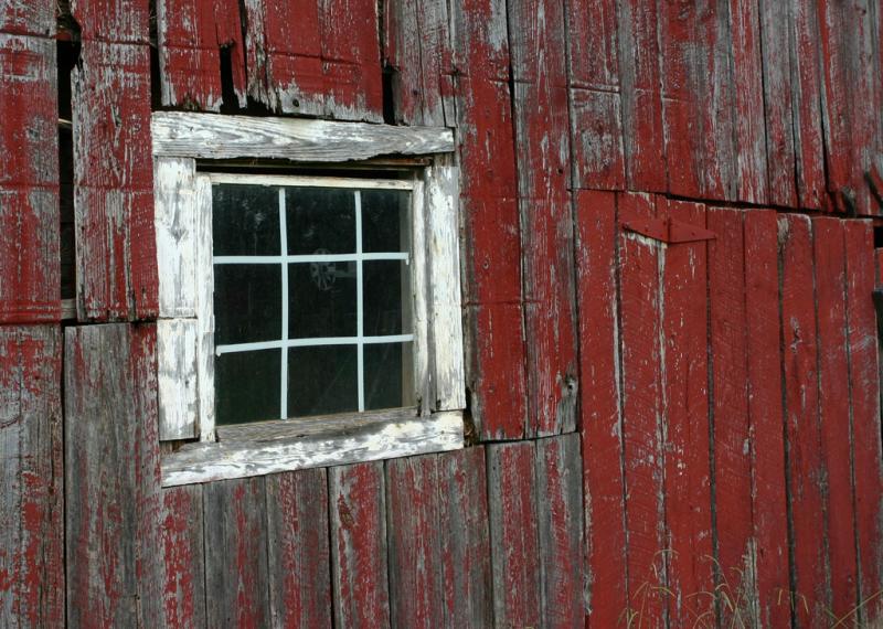 Old Barn Window