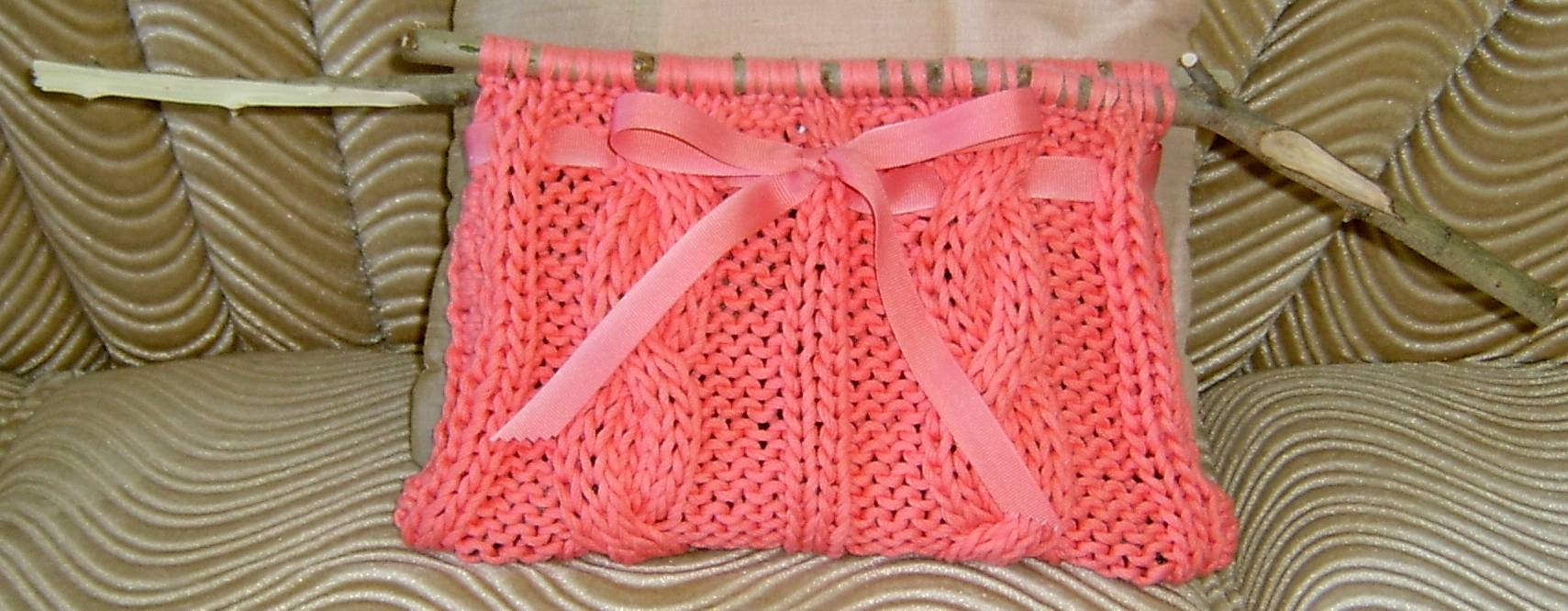 Bag with Uncut Handles