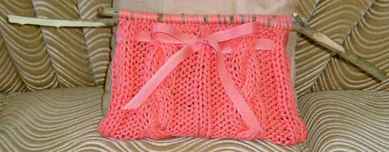 Bag with Uncut Handles