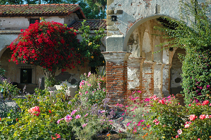 Mission Courtyard