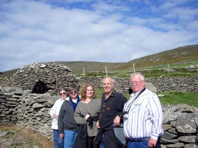 Susan-Carole-Cheryl-Tom-Bill @ Beehive Huts