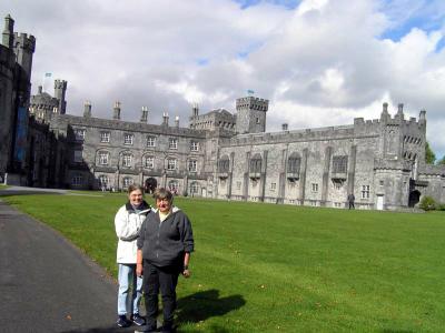 Susan & Carole at Kilkenny Castle