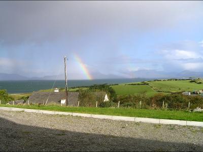 rainbow on Clew bay