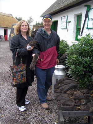 Cheryl & Tom at Bog Village