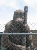 Caged gorilla, Mitchell, SD