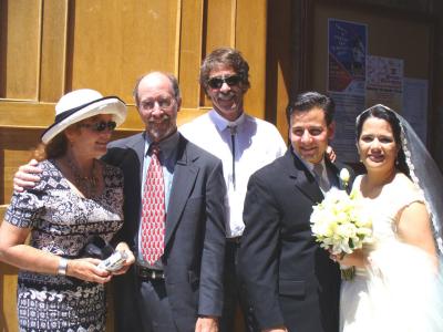 Judy, Chuck, Mark and Alejandro with Alejandra