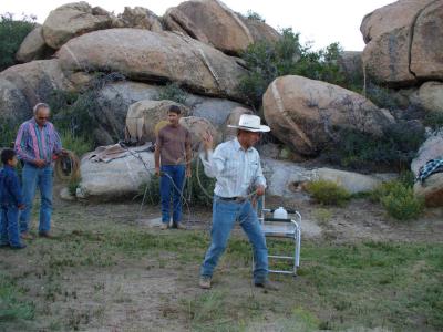 David's ropin'