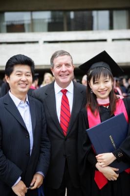 Wei's Juilliard Graduation - 2005 May