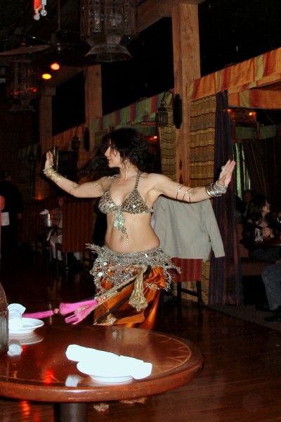 Belly dancer in the Sultan's Tent