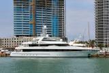 DSC01191 - The  yacht, KISSES<br>In Miami Harbour