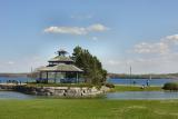 Gazebo in the park in Barrie