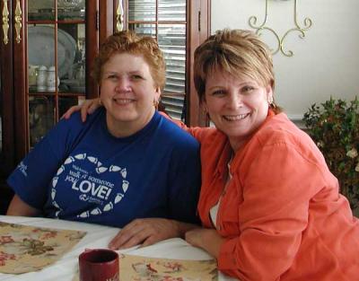 Barbara Hamilton Powell & Patty