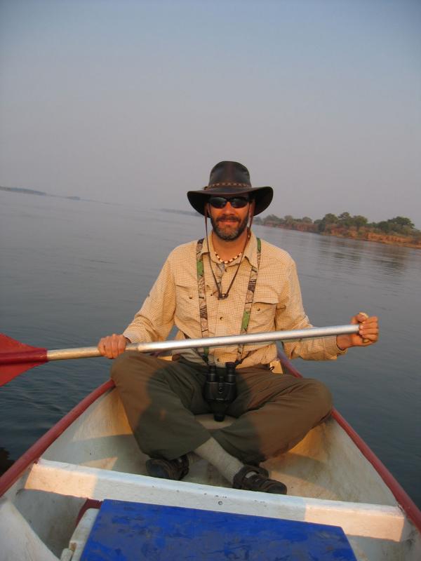 Canoe ride down the channel