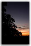 Sunset from the Roanoke Star