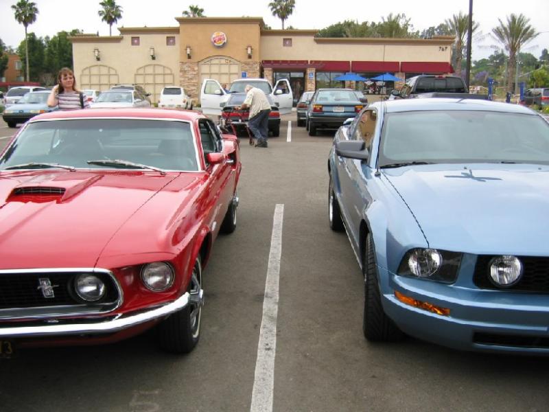 1969 and 2005 Ponys