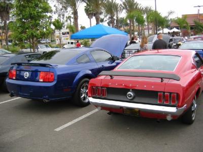 2005 GT and 1969 Sportsroof Side by Side