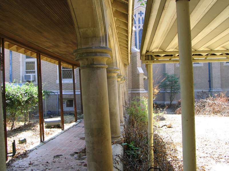 Porte Cochere Between Convent and Chapel
